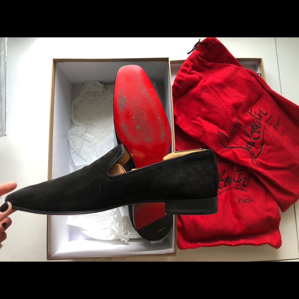 Christian Louboutin Men’s Suede Loafer